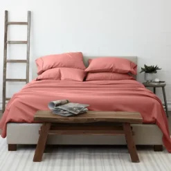 Kirkland's Home Clay Solid 6-Pc. King Sheet Set- Bed Sheets