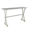 Kirkland's Home Cloud Hourglass Console Table- Console Tables