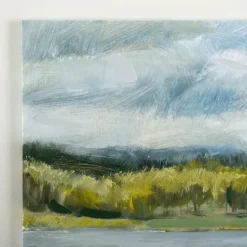 Kirkland's Home Cloudy Landscape Canvas Art Print- Canvas Art