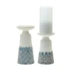Kirkland's Home Coastal Scalloped Candle Holders, Set Of 2- Candle Holders