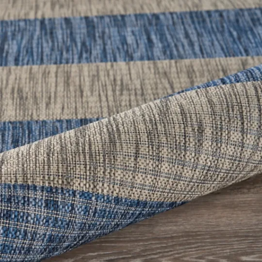 Kirkland's Home Coastal Stripes Outdoor Area Rug, 7X9- Outdoor Rugs