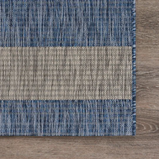 Kirkland's Home Coastal Stripes Outdoor Area Rug, 7X9- Outdoor Rugs