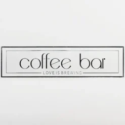 Kirkland's Home Coffee Bar Love Is Brewing Wall Plaque- Wall Quotes & Signs