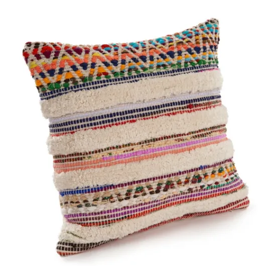 Kirkland's Home Color Chevron Striped Pillow- Pillows