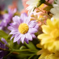 Kirkland's Home Color Daisy Bouquets, Set Of 4- Stems & Bouquets
