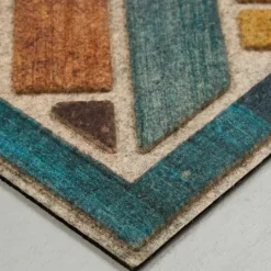 Kirkland's Home Color Woodblock Garden Doormat- Doormats
