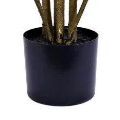 Kirkland's Home Colorful Croton Tree In Black Planter, 5 Ft.- Trees & Topiaries