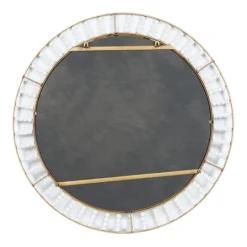 Kirkland's Home Contemporary Gold Frame With Beads Mirror- Decorative Mirrors