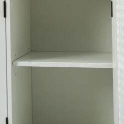Kirkland's Home Contemporary Lattice Doors Sideboard- Cabinets & Sideboards