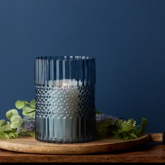 Kirkland's Home Cool Textured Glass Vase, 8 In.- Vases