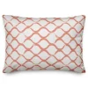 Kirkland's Home Coral Coastal Diamond Print Pillow- Pillows