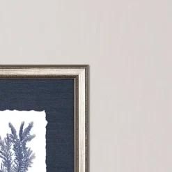 Kirkland's Home Coral 4-Pc. Silver Framed Art Print Set- Framed Art