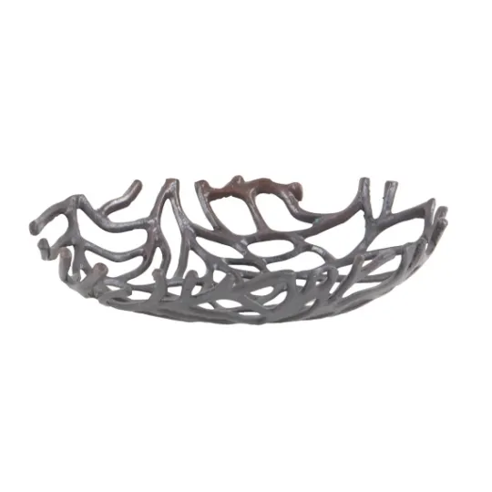 Kirkland's Home Coral Reef Oval Trays, Set Of 2- Decorative Trays