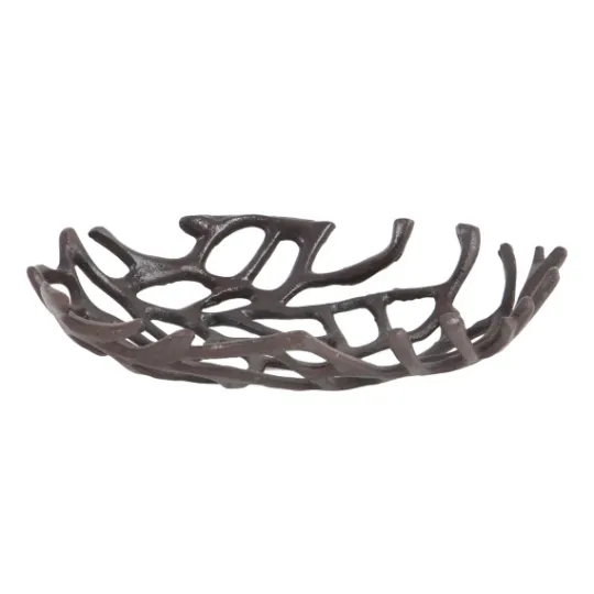 Kirkland's Home Coral Reef Oval Trays, Set Of 2- Decorative Trays