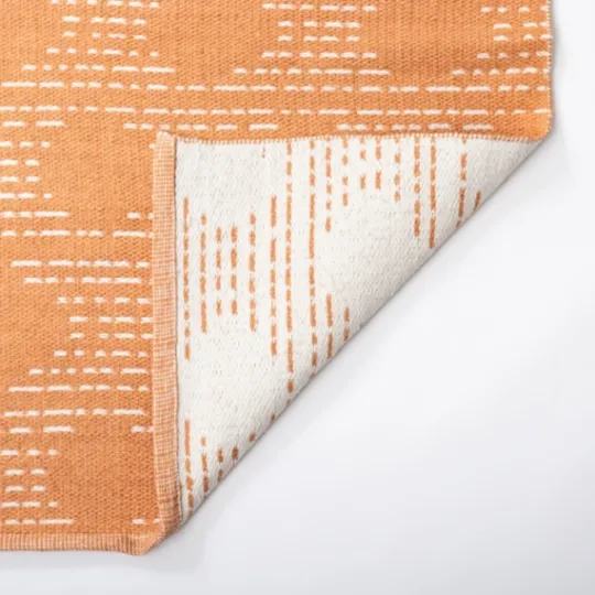 Kirkland's Home Coral Shibori Outdoor Area Rug, 5X7- Outdoor Rugs