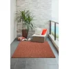 Kirkland's Home Coral Woven Outdoor Area Rug, 7X9- Outdoor Rugs