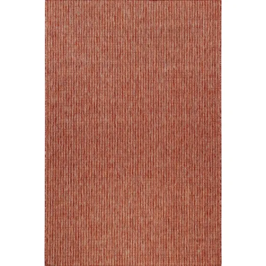 Kirkland's Home Coral Woven Outdoor Area Rug, 7X9- Outdoor Rugs