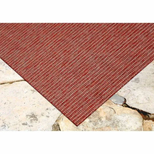 Kirkland's Home Coral Woven Outdoor Area Rug, 7X9- Outdoor Rugs