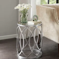 Kirkland's Home Corey Geometric Accent Table- Accent & End Tables