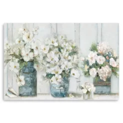 Kirkland's Home Cottage Mantle Canvas Art Print- Canvas Art