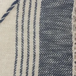 Kirkland's Home Cotton Diamond Geometric Fringe Throw- Blankets & Throws