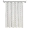Kirkland's Home Cotton Jacquard Shower Curtain- Shower Curtains