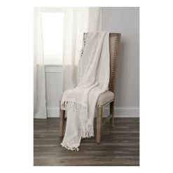 Kirkland's Home Cotton Tassel Throw- Blankets & Throws