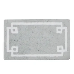 Kirkland's Home Cotton Tufted Bath Mat With Border, 40 In.- Bathroom Rugs