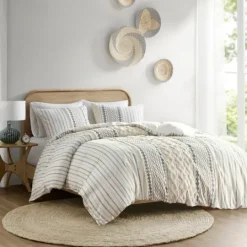 Kirkland's Home Cotton Tufted King 3-Pc. Comforter Set- Comforters