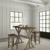Kirkland's Home Counter Table And Stools, Set Of 3- Dining Tables