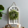 Kirkland's Home Cream Arch With Wreath- Wall Plaques