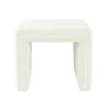 Kirkland's Home Cream Boucle Arch Ottoman- Benches & Ottomans