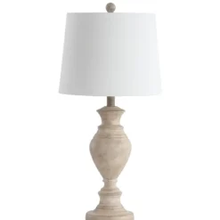 Kirkland's Home Cream Classic Curve Table Lamp- Table Lamps