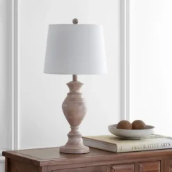 Kirkland's Home Cream Classic Curve Table Lamp- Table Lamps