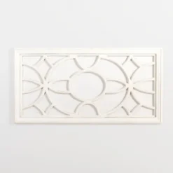 Kirkland's Home Cream Decorative Wood Wall Plaque- Wall Plaques