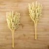 Kirkland's Home Cream Heather Wheat Bundles, Set Of 2- Stems & Bouquets