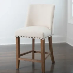 Kirkland's Home Cream Julia Counter Stool- Bar Stools & Counter Height Stools