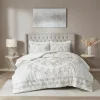 Kirkland's Home Cream Medallion California King Comforter Set- Comforters