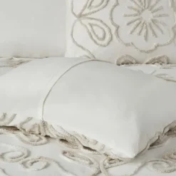 Kirkland's Home Cream Medallion California King Comforter Set- Comforters