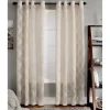 Kirkland's Home Cream Ogival Sheer Single Curtain Panel, 84 In.- Curtains & Drapes