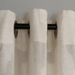 Kirkland's Home Cream Ogival Sheer Single Curtain Panel, 84 In.- Curtains & Drapes