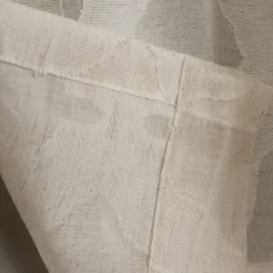 Kirkland's Home Cream Ogival Sheer Single Curtain Panel, 84 In.- Curtains & Drapes