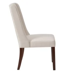 Kirkland's Home Cream Parson Dining Chairs, Set Of 2- Dining Chairs