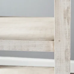 Kirkland's Home Cream Savannah Bookshelf- Entryway Furniture