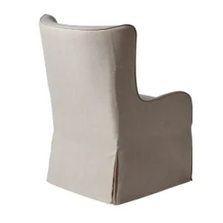 Kirkland's Home Cream Slipcovered Accent Chair- Accent Chairs