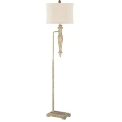 Kirkland's Home Cream Traditional Spindle Floor Lamp- Floor Lamps