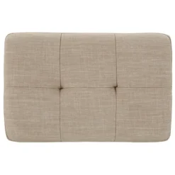 Kirkland's Home Cream Tufted Upholstered Counter Stools, Set Of 3- Bar Stools & Counter Height Stools