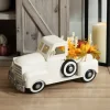 Kirkland's Home Cream Vintage Truck With Pre-Lit Autumn Leaves- Statues & Figurines