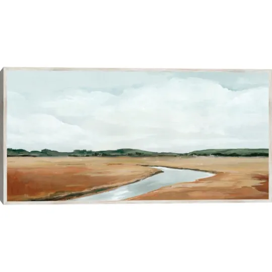 Kirkland's Home Creekside Landscape Framed Wall Art- Framed Art
