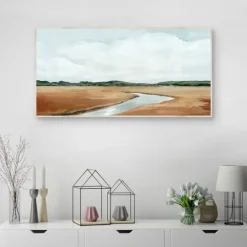 Kirkland's Home Creekside Landscape Framed Wall Art- Framed Art